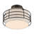 Bainville Fabric Semi Flush Mount-808145657
