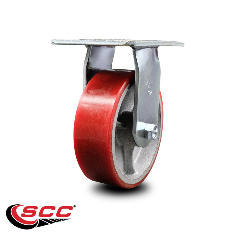 Heavy Duty Casters, Red