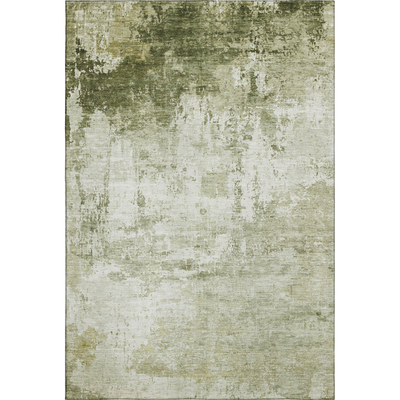 Premium Machine Washable Verlin AMF1766 Modern Rug, Rectangle 2'6" x 3'10"