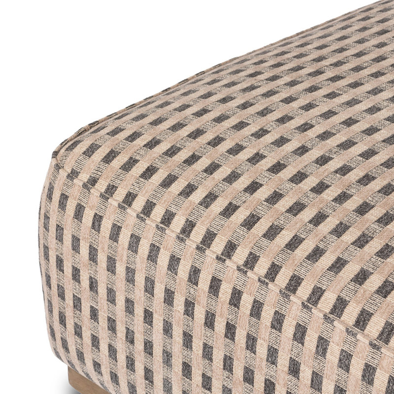 Sinclair Ottoman, Firefinch Fawn Polyester