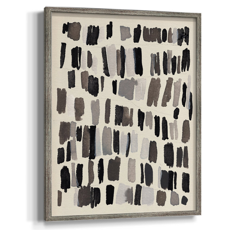 Chalk and Flint III Framed Print - Solid Wood, 15" H x 12" W