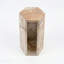 Table d'appoint en marbre rose Luxury Luxury - Hexagon