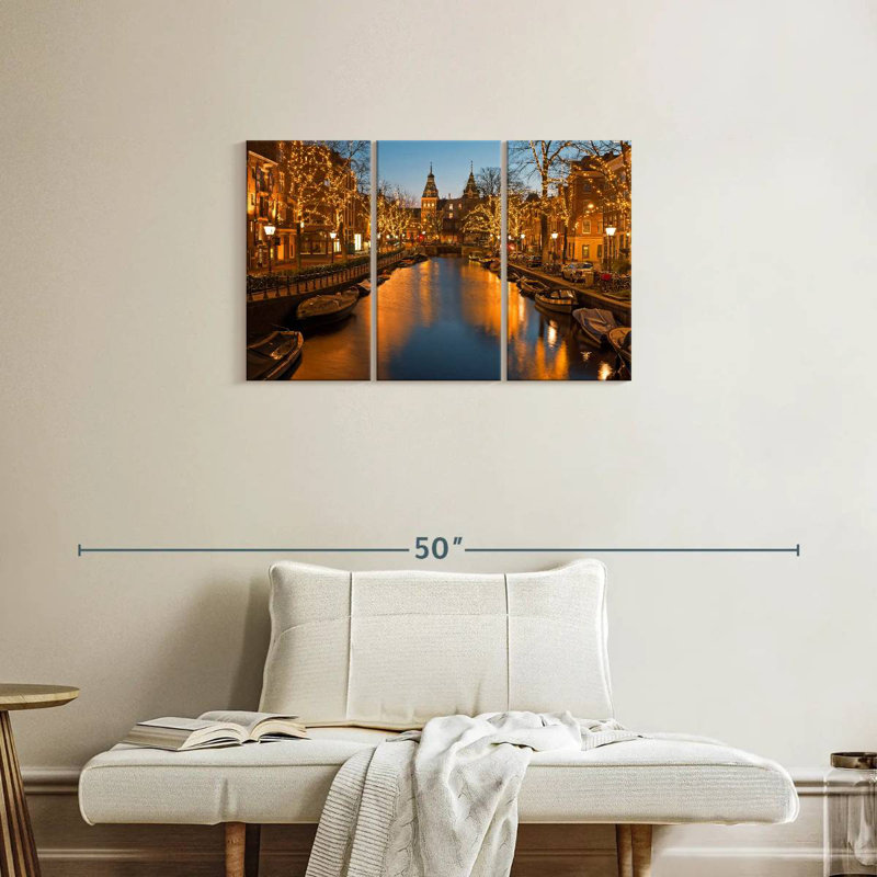 Lumières de Noël Sireci Amsterdam, H 20 po x l 33 po