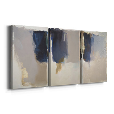 ABSTRACT Series CMXXI  -Custom Wrapped Gallery Canvas - 3 Pieces