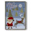 «Winer Santa II», reproduction encadrée - bois massif-745336732