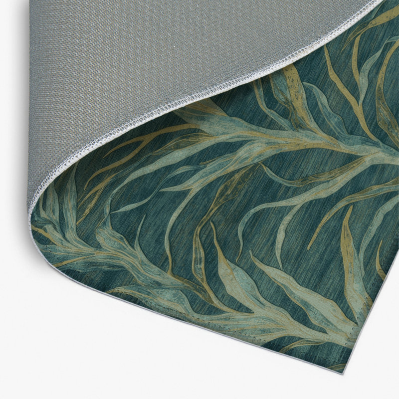 Tapis intérieur et extérieur bleu Nature