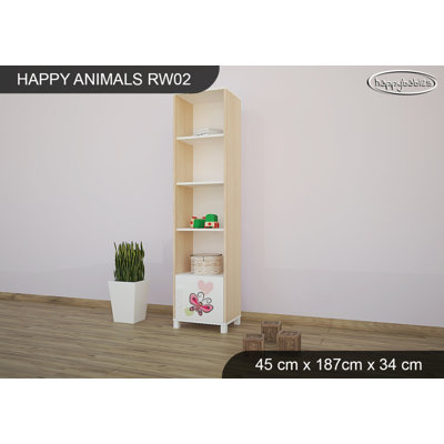 187cm H X 45cm W Cube Unit Kids Bookcase