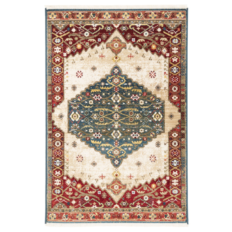 Kurtz Performance Southwestern Rug, Rectangle 5'1" x 7'5"