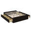 Base de lit plateforme en bois avec support en lattes de bois et 6 tiroirs-245440056