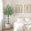 Faux eucalyptus artificiels avec eucalyptus-440272946