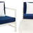 Nidhi Eucalyptus 4 - Person Patio Conversation Set with Cushions-1233942247