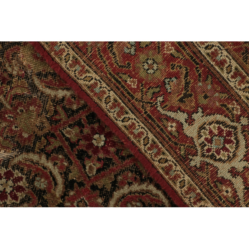 Antique One-of-a-Kind 4'3X6'5 Hand Knotted Area Rug