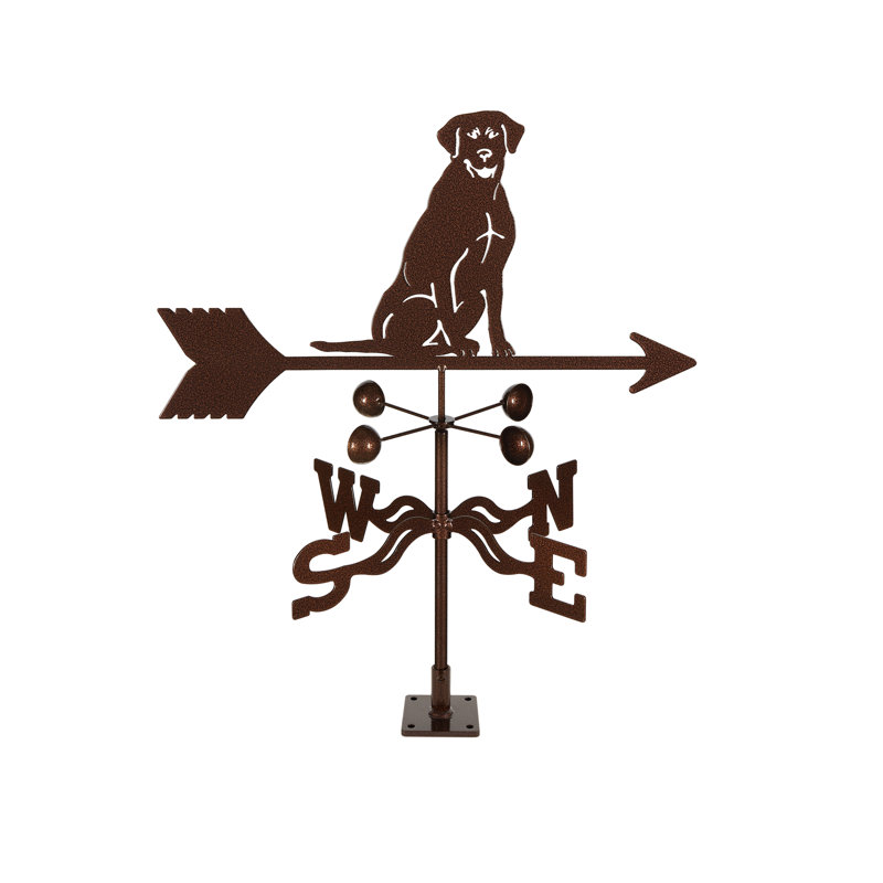 Lorilee 28'' H Animals Weathervane, Deck Mount