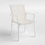 Chaise de patio empilable en aluminium-83112519