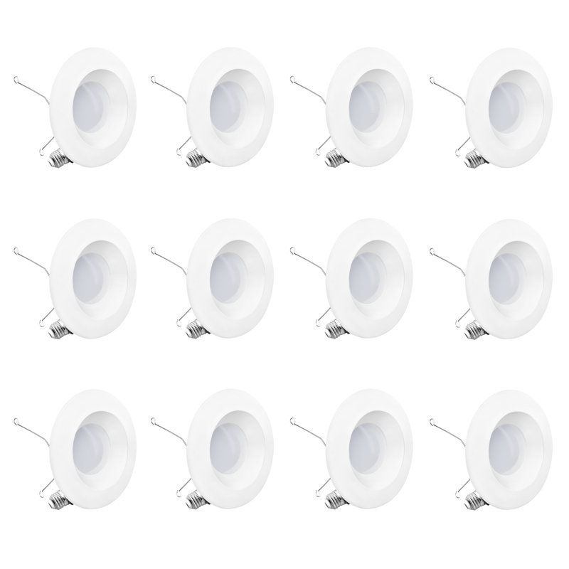 Éclairage à DEL rétroéclairé 5 po / 6 po, 12 W, blanc chaud 3000 K, à intensité variable