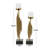 20.55'' H Stainless Steel Tabletop Candlestick