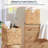 Cornetta Water Hyacinth Foldable Storage Wicker Bins Basket-637502049