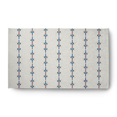 Delby Chenille Striped Indoor Rug