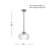 Kinsmon Plug & Play 1-Light Pendant in Transitional and Modern Style-65.24 Inches Tall and 10 Inches Wide-107377582