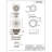 Post Style Kitchen Sink Basket Strainer with Waste Disposal Flange and Stopper Set-21699109