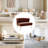 Euclid 47" Velvet 2-Seat Armless Loveseat-835275395