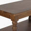 Isabel Spindle Solid Wood Wide Bookcase