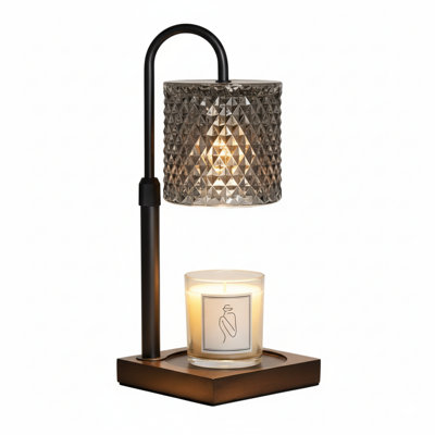 Candle Warmer Lamp With Timer Dimmer Adjustable Height, Candle Warmer With 2 Bulbs For Jar Candles, Home Decor, For Women Birthday