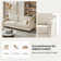 Huebner 87" Modern Classic Upholstered Sofa Couch with Solid Wood Base