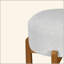 Tabouret de bar d'intérieur en bois rembourré, ensemble de 4-121063113-121063111