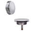 Garniture de drain de baignoire escamotable 27 "avec trop-plein rotatif et raccords en ABS Sch. 40-103621391