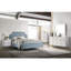 Grand lit, velours bleu clair-1264166344