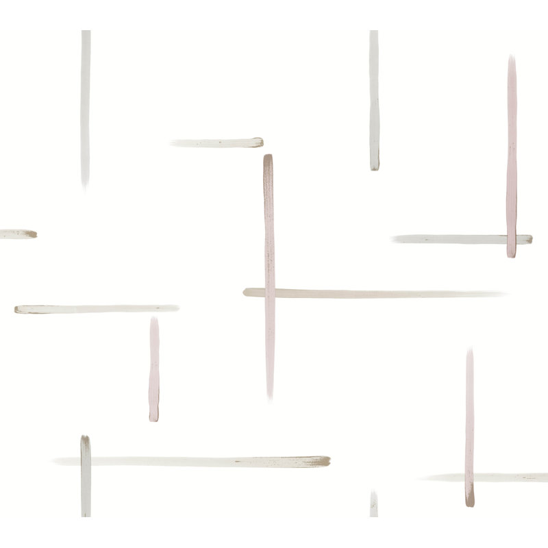 Papier peint doré doré Sumi-E, Brun clair