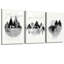 3 Piece Wrapped Canvas Print-641302744