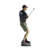 "retro Golfer Sculpture, Resin Figure Statue, Home Decorative Artwork Ornament"