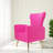 Milana 27" Wide Velvet Wingback Chair-1752531625