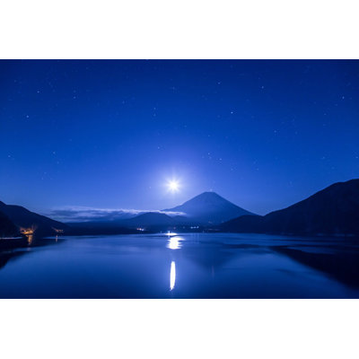 Mont Fuji - photographie sur toile tendue