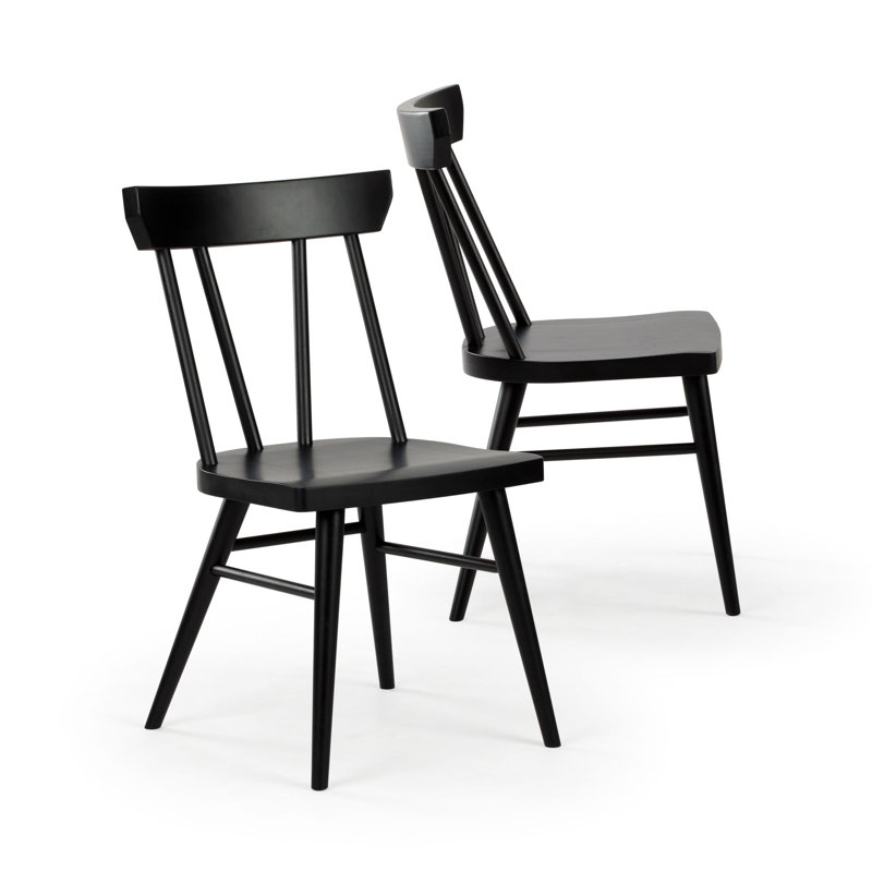 Windsor Dining Chair, Black