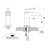 Single-Hole Single-handle Bathroom Faucet with Drain Assembly-97802392