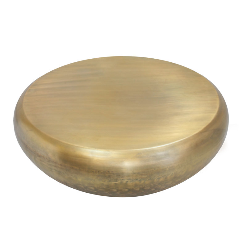 Table basse Helois, Doré