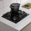 23" Gas Cooktop with 4 Burners