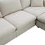 Canapé modulaire moderne 100,4 x 64,6 po