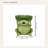 Frog Garden Statue with Lotus Leaf Hat