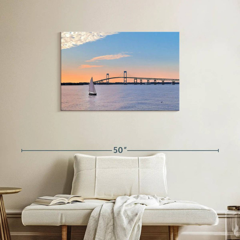 Mehar Newport Bridge, 24" H x 36" W