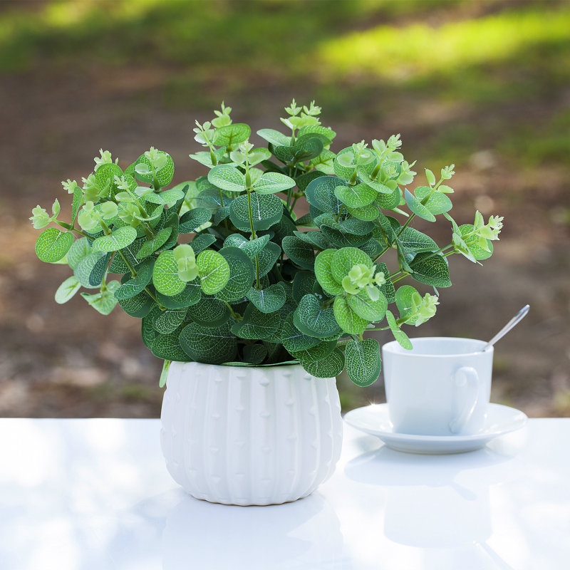 Eucalyptus artificiel 10 po en pot