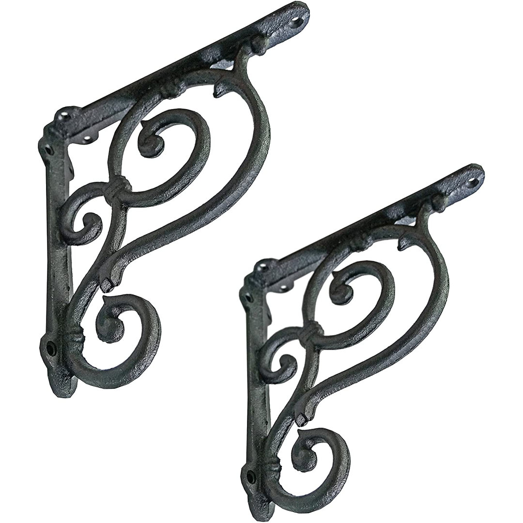 Keysville Shelf Bracket (Set of 2) Williston Forge 