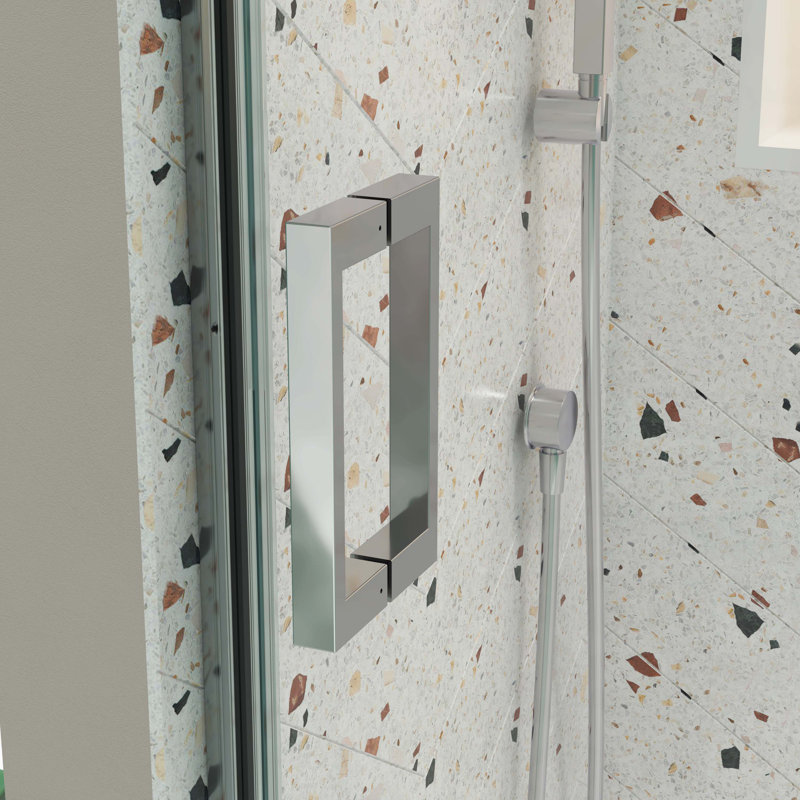 Portes de douche, Chrome