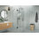 Halo 48 in. x 48 in. x 78 in. 90-degree Fully Frameless Glass Hinged Shower Enclosure