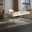 GI797912303246&Size Stone Stainless Steel Writing Desk with Built-In Electrical Outlet-108675338