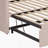 Velvet Daybed with Extended Pop Up Trundle-1126601967