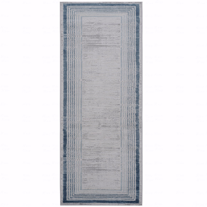 8' X 10' Bordered Area Rug, Rectangle 7'9" x 10'